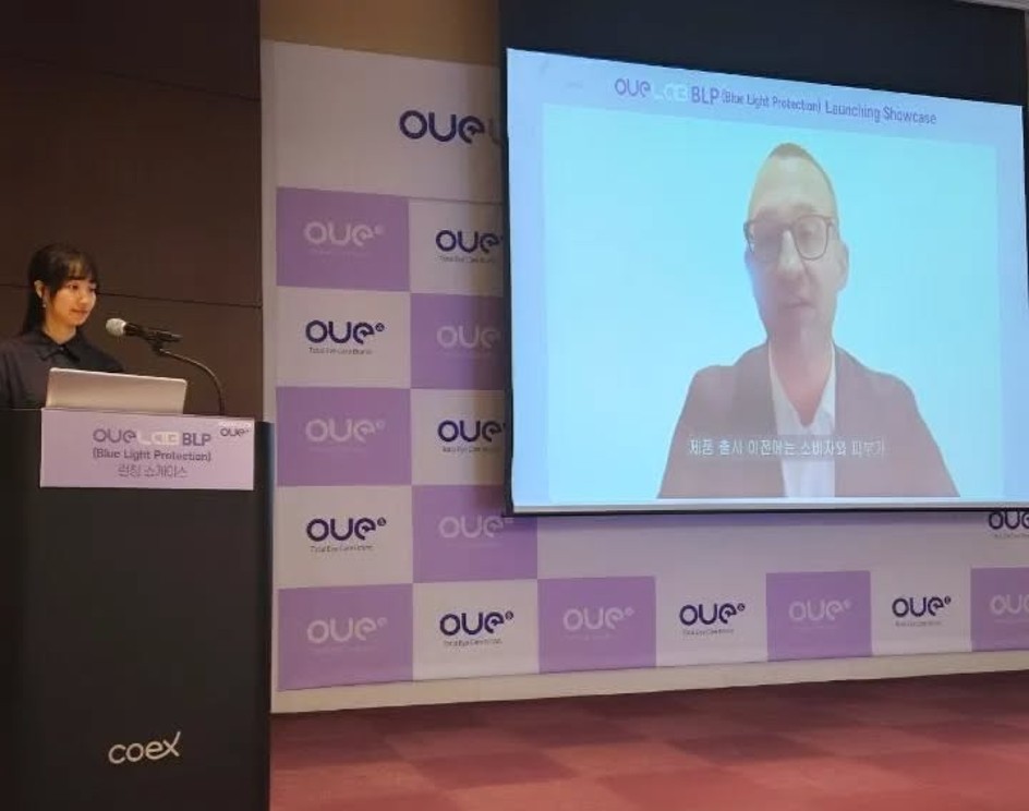 옵투스제약 BLP 쇼케이스 사회 진행 및 현장 통역